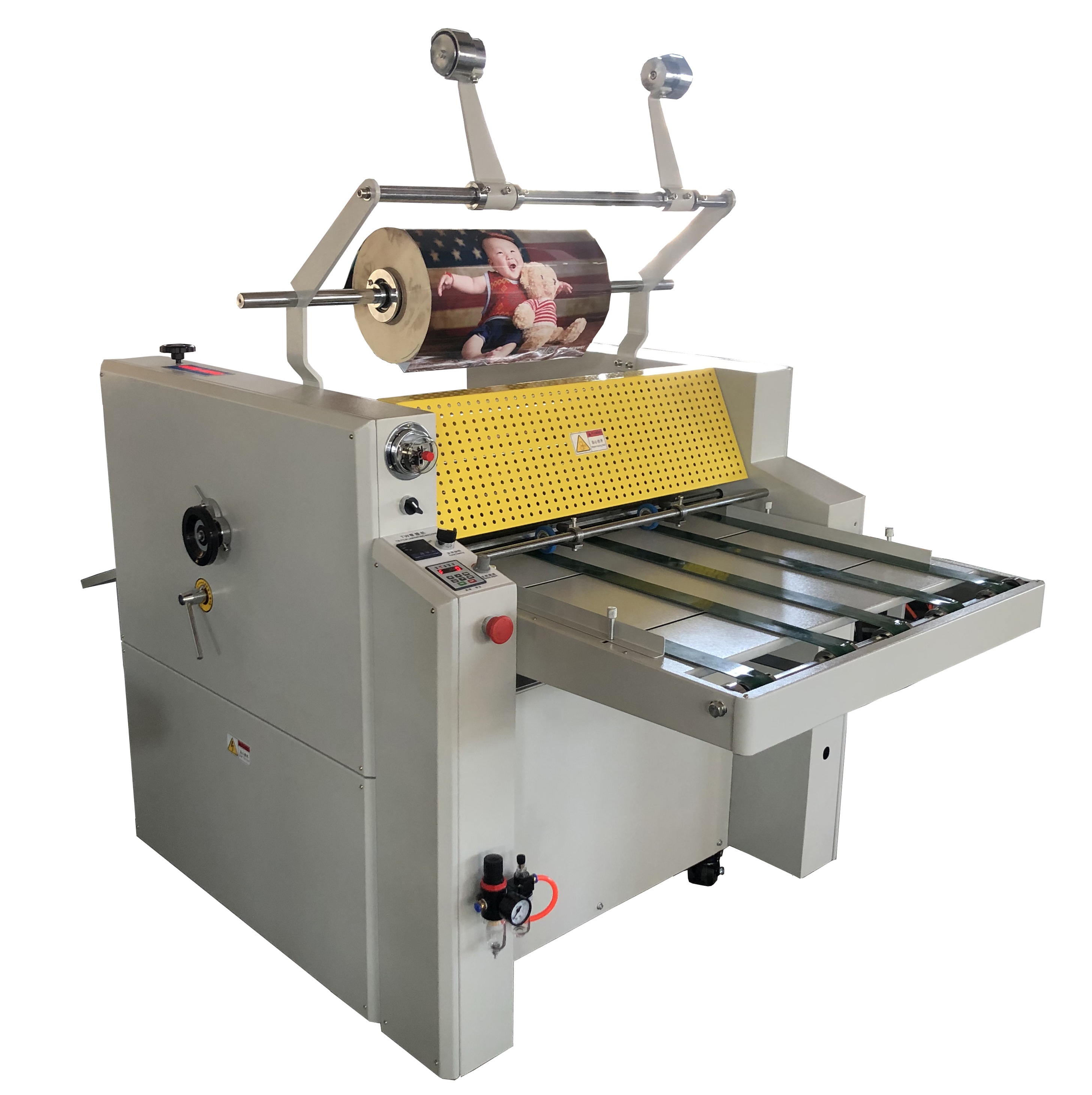 SWFM720C+  Hydraulic automatic cut  laminating machine