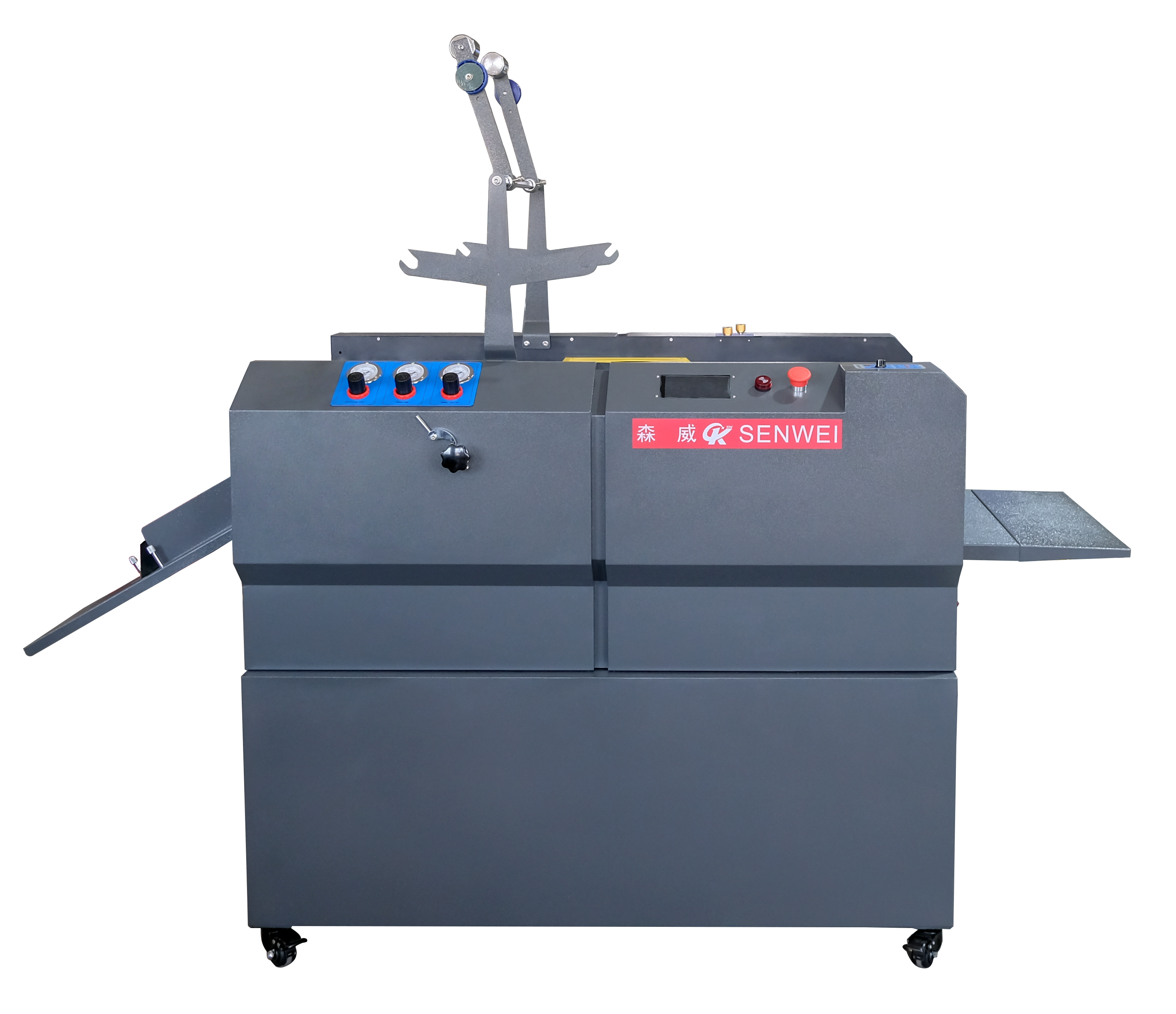 SMFM520G Digital Oil Heating Fully Automatic Suction Feed Laminating Machine(can add double sides)